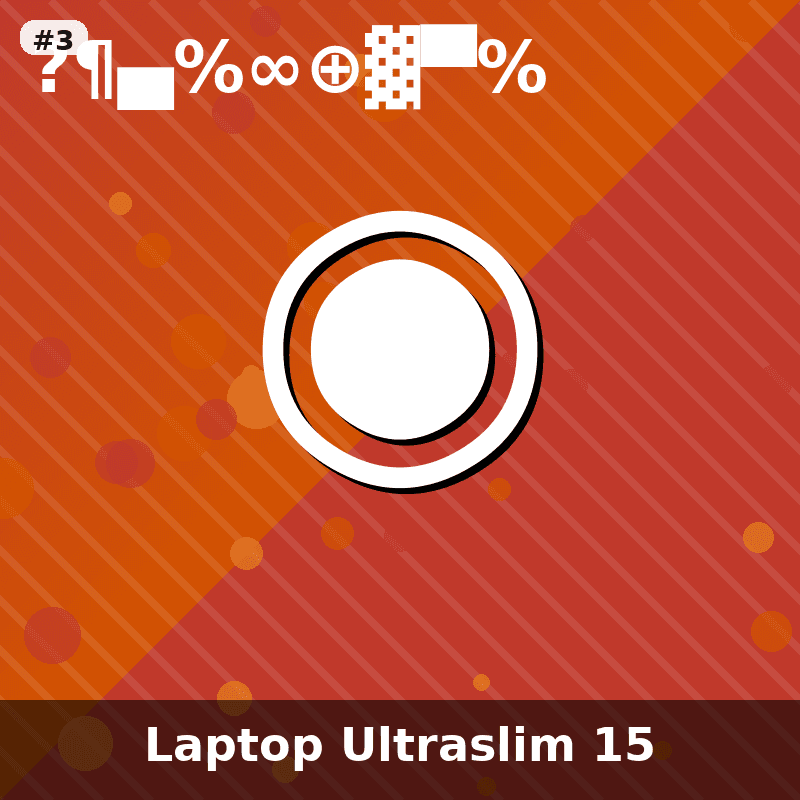 Laptop UltraSlim 15 Pro - 3