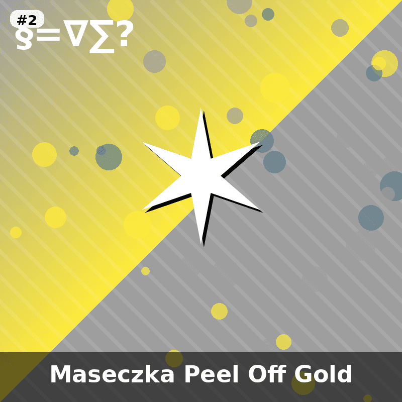 Maseczka Peel-Off Gold 24K - 2