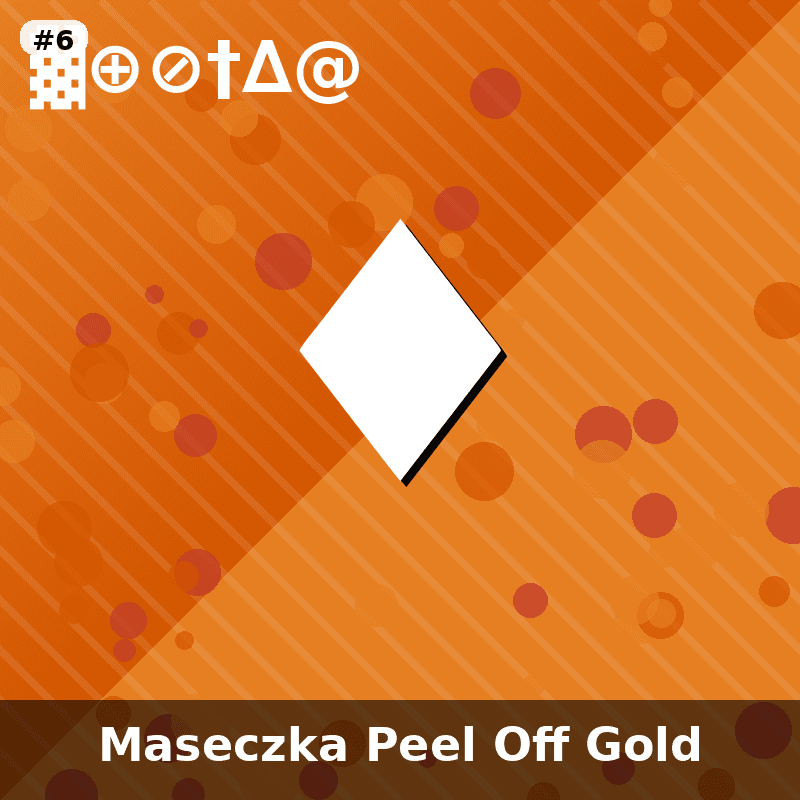 Maseczka Peel-Off Gold 24K - 6