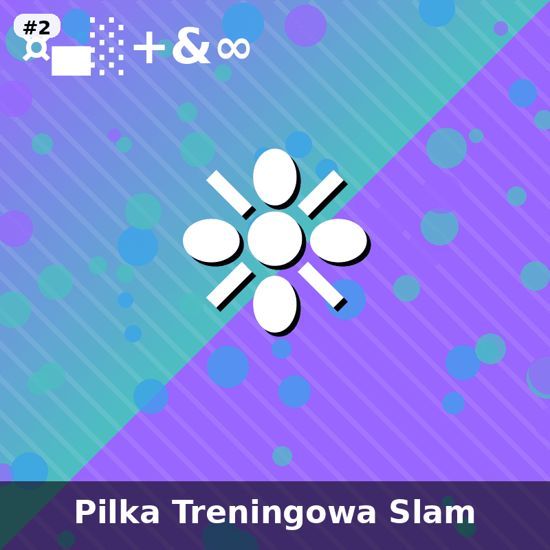 Pilka Treningowa Slam Ball 8kg - 2