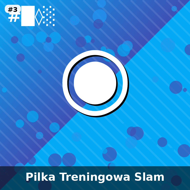Pilka Treningowa Slam Ball 8kg - 3