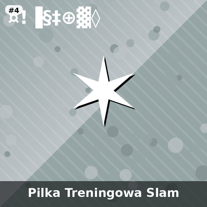 Pilka Treningowa Slam Ball 8kg - 4