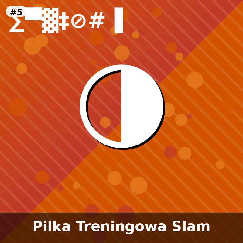 Pilka Treningowa Slam Ball 8kg - 5