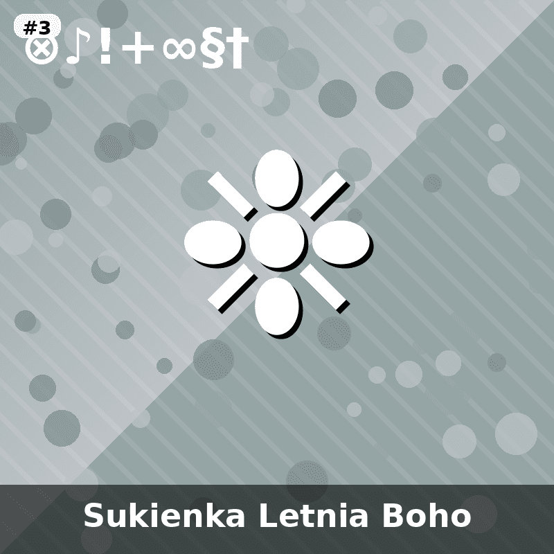 Sukienka Letnia Boho Paradise - 3