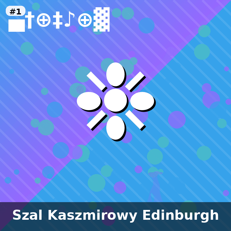 Szal Kaszmirowy Edinburgh - 1